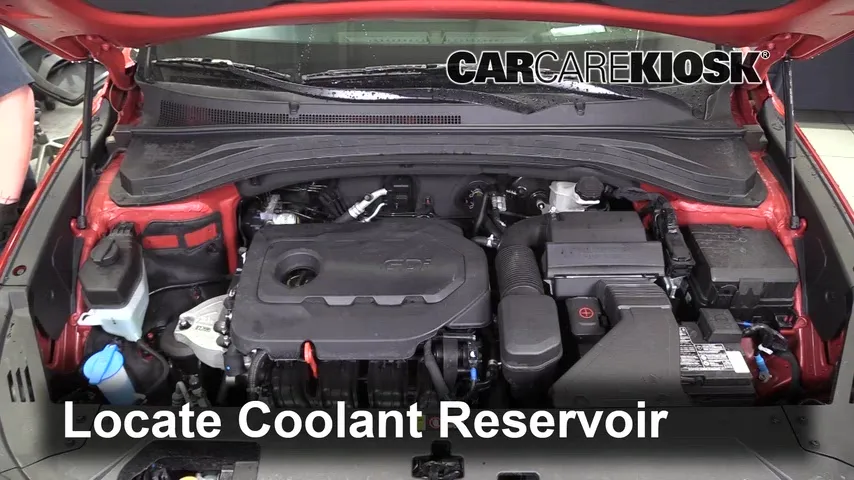 2020 Hyundai Santa Fe Limited 2.4L 4 Cyl. Refrigerante (anticongelante)